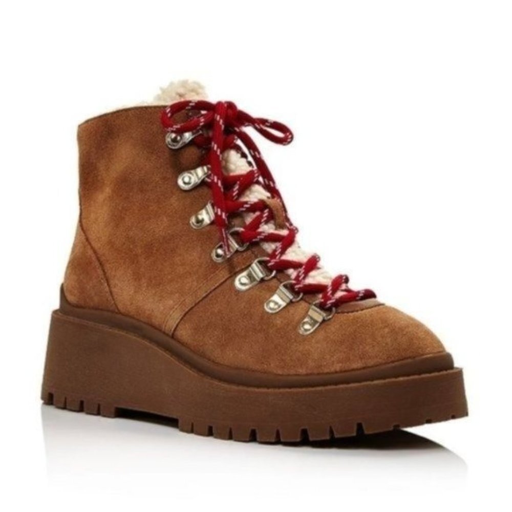 AQUA Women's Miranda Hiker Boots Suede